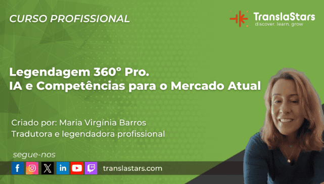 Leg pro - outubro 26 Curso básico de legendagem